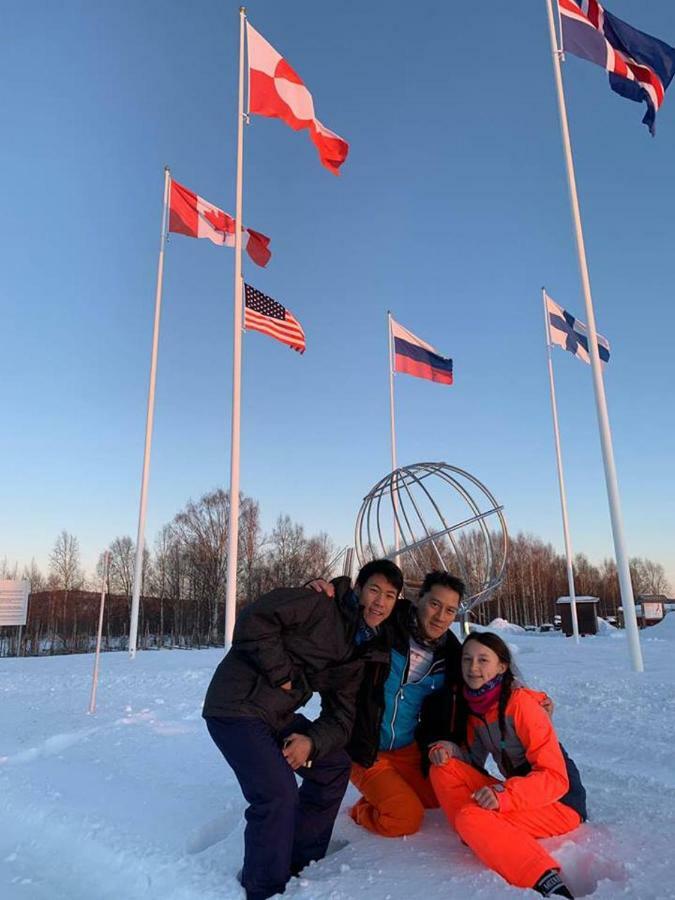The Friendly Moose Hotel Overtornea Bagian luar foto